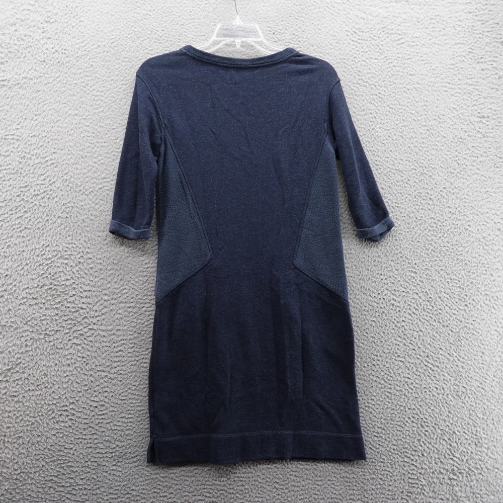 Poetry Half Sleeve Sweater Dress Size 4 Blue Women Sheath Cotton Blend‎ - Picture 2 of 13